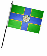 Drapeau à main du comté de