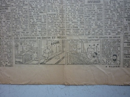 Tintin journal soir - le,