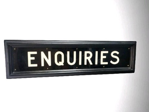 Enseigne vintage anglaise - enseigne,