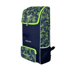 Duffle Cricket Kit Bag bleu marine fluro jaune