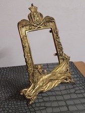 Art Déco porte photos/ laiton