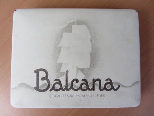 Scatola latta sigarette - scatola, di