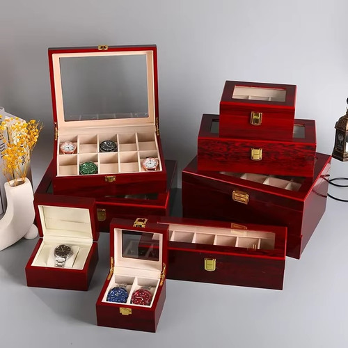 Boîte montres bois - à,