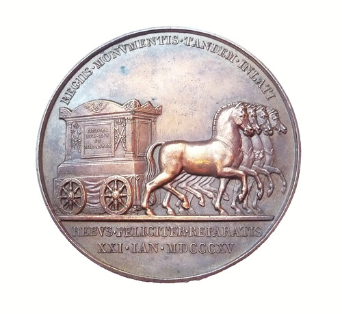 Louis xviii médaille - louis,