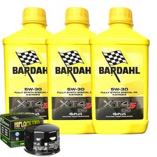 Entretien Huile Bardahl XT4S 5W30 Filtre Pour Aprilia 850 Mana Gt ABS 2009>2015