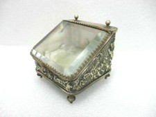 Brass watch case, holder