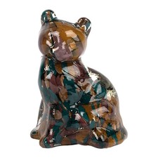 Chat décoratif verre