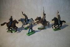 #1 lot~  DEETAIL BRITAINS LTD 1971 Civil War Soldier on Horseback/Metal Soldiers