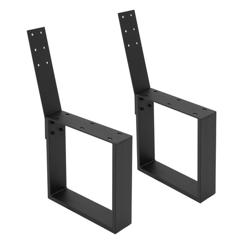 Pieds banc cadre noir en - de,