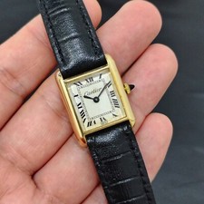 BEAUTIFUL VINTAGE CARTIER TANK PRE-MUST 1970s UNISEX 551-2106 9315
