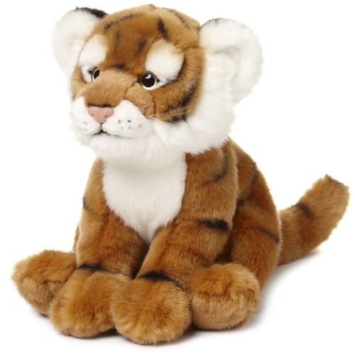 Wwf sitting tiger - sitting, plush