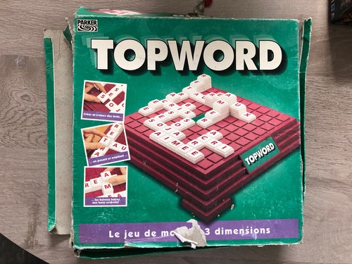 Topword parker jeu mots en - jeu, de