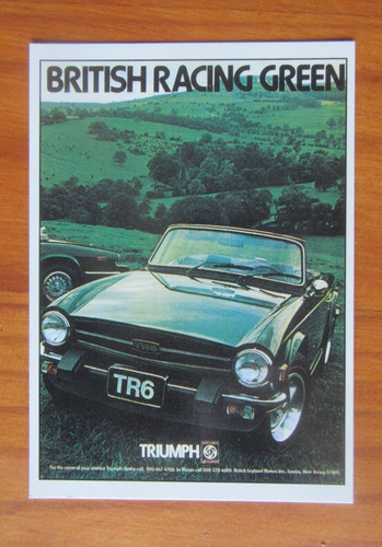 Triumph tr6 british racing - tr6,