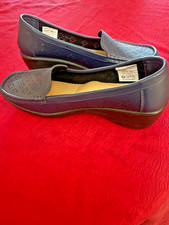 Mocassins Tishaia femme 41 bleu marine cuir synthétique neuf excellent état neuf