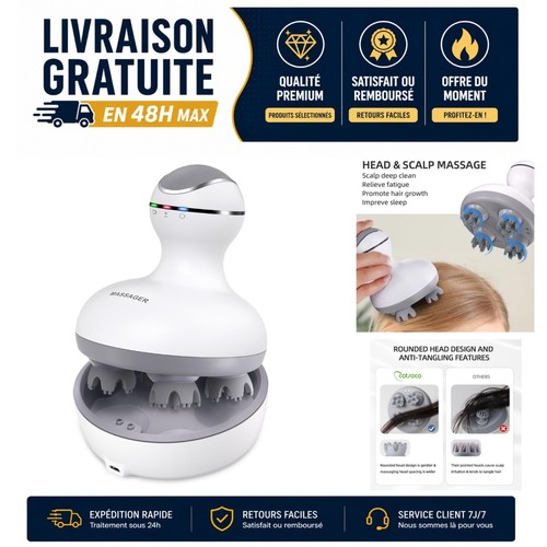 Masseur électrique cuir