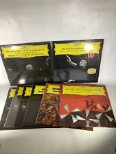 9 x Herbert Von Karajan Classical LP Deutsche Grammophon Berlin Philharmonic