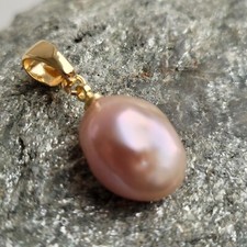 pendentif très grande perle