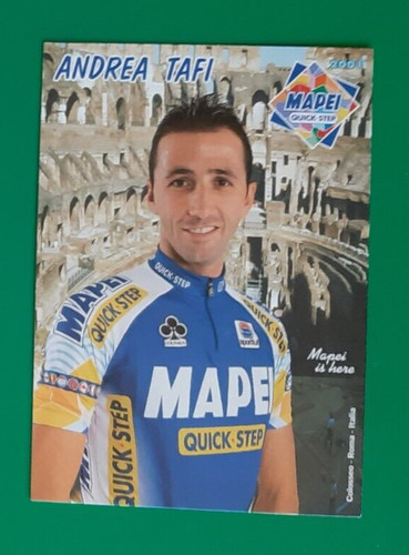 Cyclisme carte cycliste andrea - cyclisme,