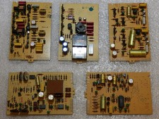 set of 5 PCB's FOR Revox B77 4 track - speed 3.75 / 7.5