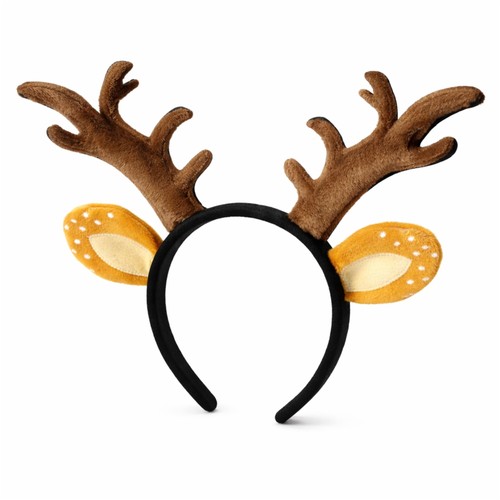 Headband deer hat wood - headband,, hat,