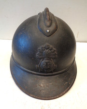 Belle coque de casque ADRIAN modèle 15 de l' Infanterie de Marine. France WW.1.