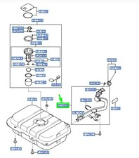 HYUNDAI ATOS MX Fuel Tank