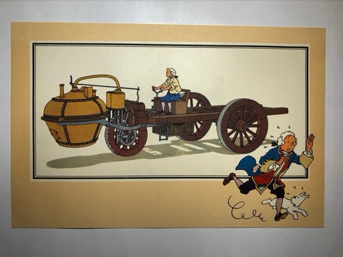 Herge tintin chromo voir - chromo, et