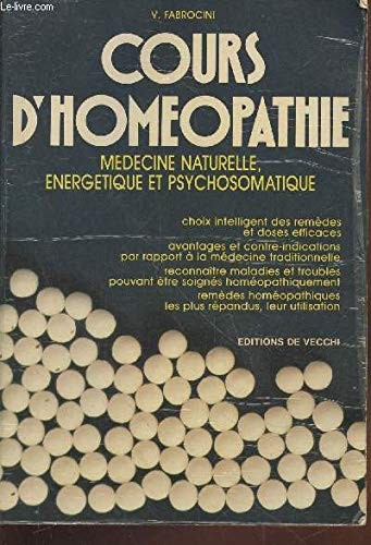 Cours homéopathie - cours, d'homéopathie