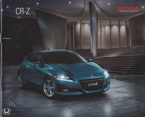 Catalogue brochure honda z - catalogue, cr-z