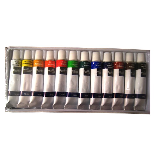 Boite peinture huile - peinture, 12