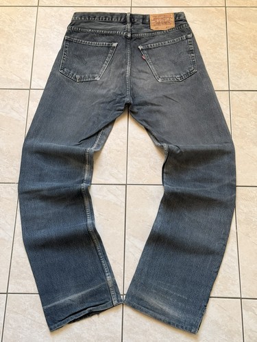 Vtg 90s levis 501 black - levis,
