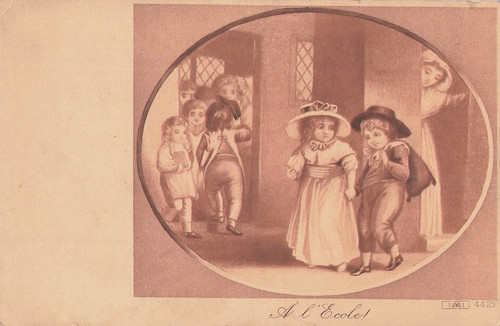 Illustree ecole - a, l'ecole