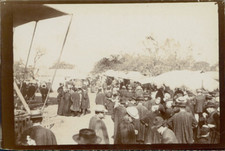 France, Brittany, Une Fête Foraine Vintage Citrate Print.  Citrate Print  