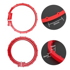 Bande de profilage de travail du bois type engrenage haute élasticité pour cou