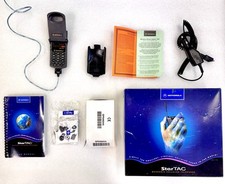 Motorola StarTAC 80913WNBPA Black Flip Phone With Box - See Description