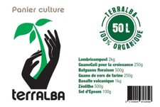 Panier pack culture 50L ou