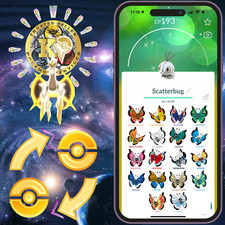 Pokémon?Shiny Scatterbug?All Region?Digital Delivery?Online Trade?