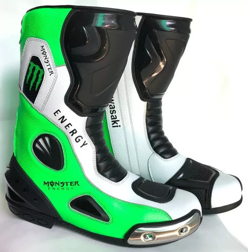 Motogp bottes cuir course - motogp,