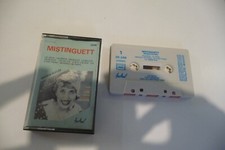 MISTINGUETT K7 AUDIO TAPE CASSETTE VALENCIA . LA JAVA. EN DOUCE. MARY.  