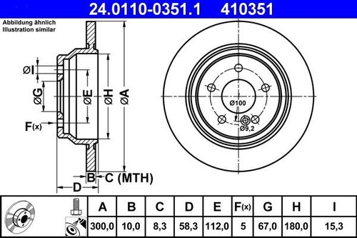 Disques frein mercedes benz - de, mercedes-benz