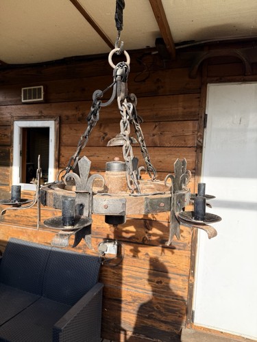 Lustre plafonnier suspendu - , 8