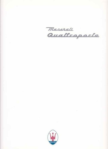 Catalogue brochure maserati - catalogue,