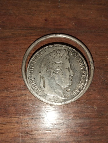 Ancienne pince billet - billet, en
