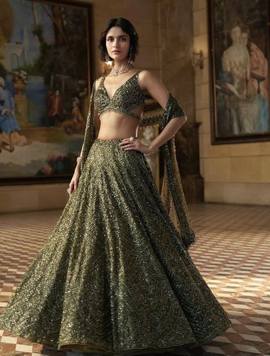 Fête lehenga choli designer - lehenga,