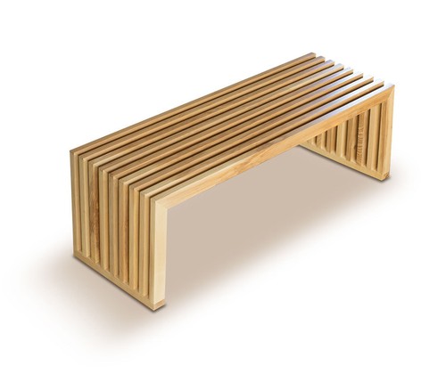 Banc chêne massif - banc, moderne