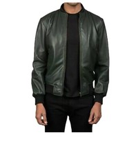Blouson de vol bombardier vert