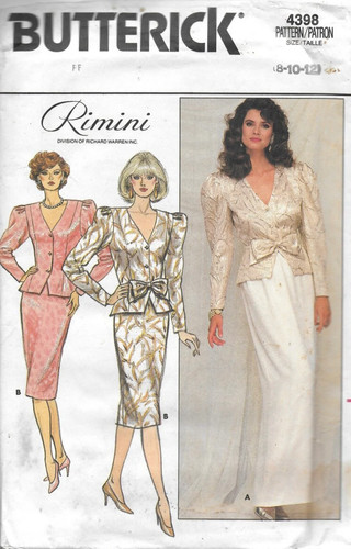 4398 patron butterick creation - patron,