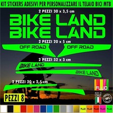 Kit 8 autocollants cadre de