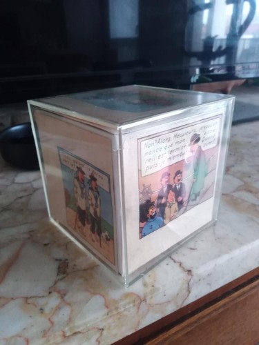 Cadre cube photos tintin - photos, le