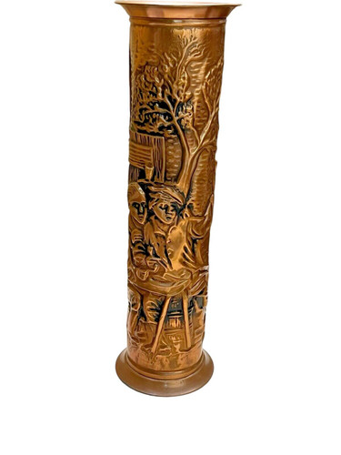 Ancien porte parapluie canne - porte,